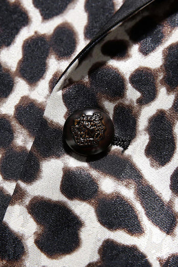 Leopard Peak slag 2-delade baldräkter för män