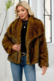 Faux Fur Thickened Lael Brown Women-kappa