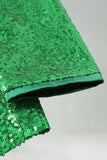 Glittrande grön sjal med kavaj för herrbalen