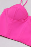 Hot Pink Peak Kavajslag 3-delad Baldräkter för kvinnor