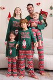 Mörkgrön Jul Familj Matchande Pyjamas Set