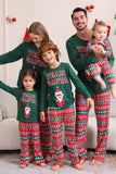 Mörkgrön Jul Familj Matchande Pyjamas Set