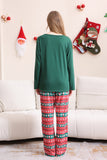 Mörkgrön Jul Familj Matchande Pyjamas Set