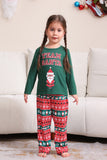 Mörkgrön Jul Familj Matchande Pyjamas Set