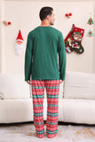 Mörkgrön Jul Familj Matchande Pyjamas Set