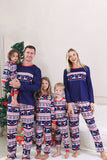 Röd Vinter Tryck Familj Jul Pyjamas