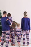Röd Vinter Tryck Familj Jul Pyjamas