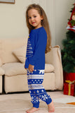 Röd Print Tree Långärmad Jul Familj Matchande Pyjamas
