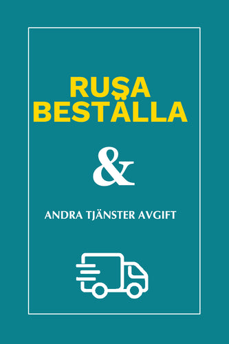 Rusa Beställ & Andra Tjänster Avgift
