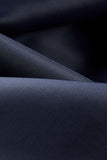 Svart Peak Lapel Jacquard 2-delad Baldräkter För Män