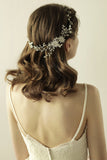 Rhinestone Blomma Brud Tiara