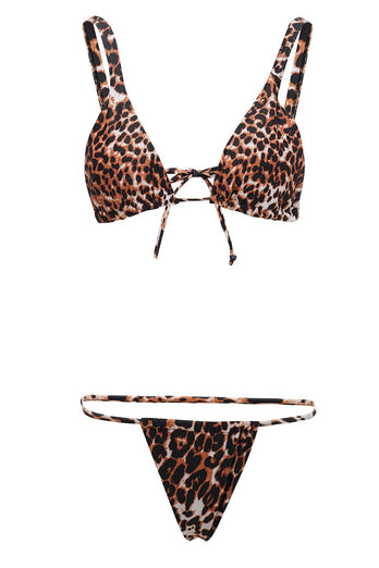 Karaktär Leopard Bikini