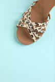 Leopard Print Sandaler