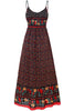 Load image into Gallery viewer, Bohemisk V-Ringad blommig klänning