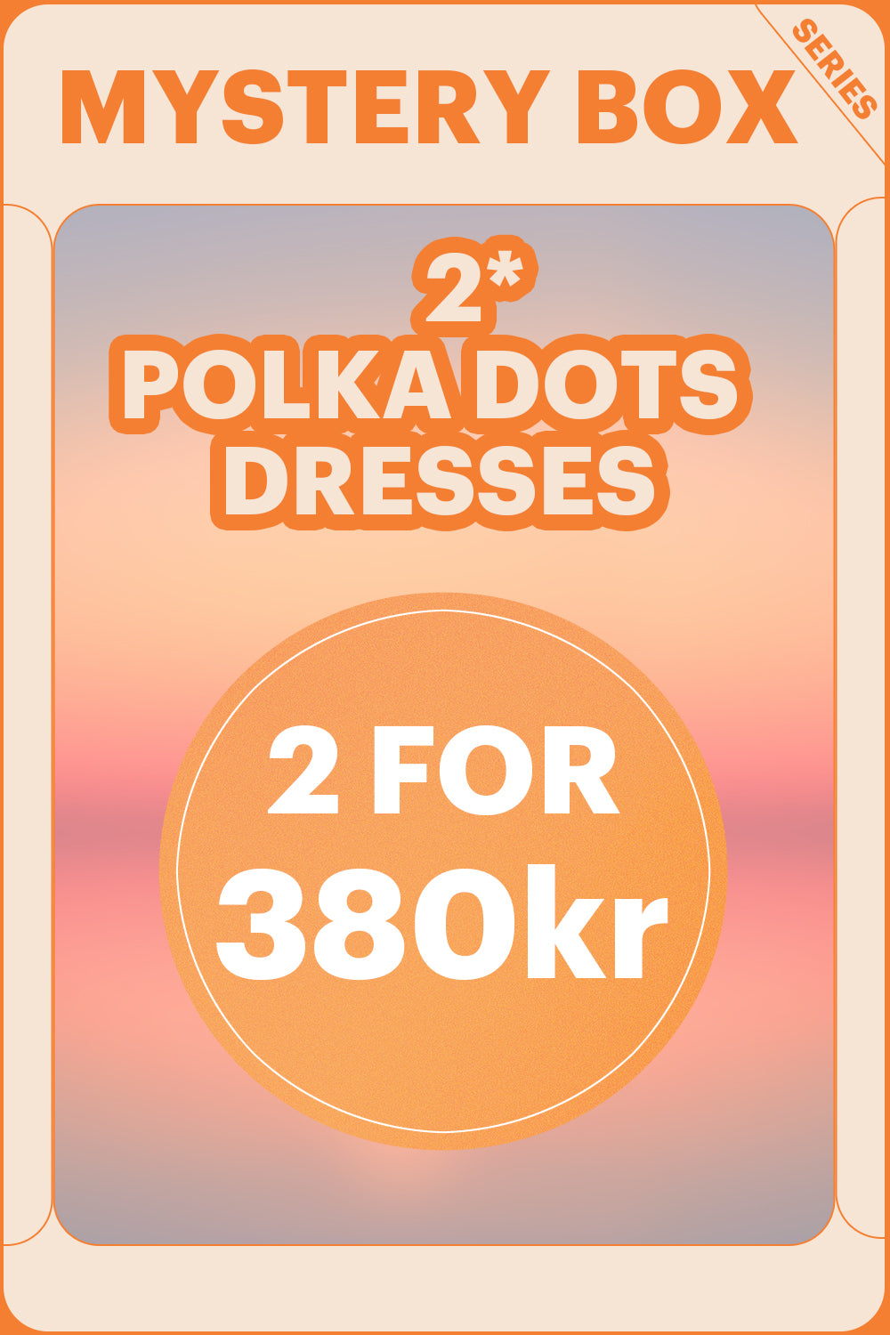 ZAPAKA MYSTERY BOX of 2Pc Polka Dots Dresses