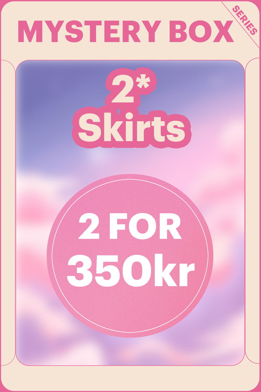 ZAPAKA MYSTERY BOX of 2Pc Skirts