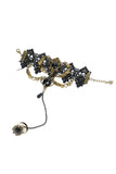 Svart Halloween armband