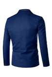 Rosa hackad Lapel Men Prom Blazer