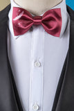 Black Peaked Lapel 3-delad herrdräkt smoking