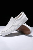 Vita Slip-on Lätta Skateskor