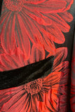 Glitter Bourgogne Jacquard Sjal Slag Mäns baldräkter