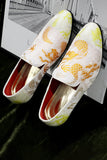 Rosa Jacquard Slip-On herrskor