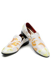 Rosa Jacquard Slip-On herrskor