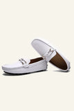 Brittiska lata slip-on ärtskor för män