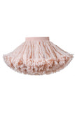 Champagne Rufsig Flicka Tutu Kjol