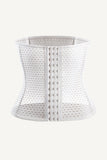 Svart Spänne Midja Kontroll Body Shapewear