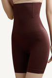Svart Lårhög Midja Kontroll Seamless Shapewear