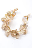 Champagne Pearl Blommor Pannband