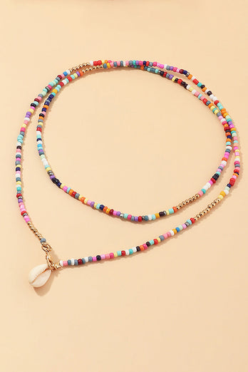 Färgglada Boho Style Halsband
