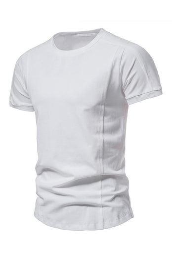 Svart Sommar T-shirt För Män