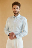 Långärmad Camel Solid Suit Skjorta