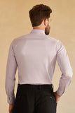 Långärmad Camel Solid Suit Skjorta