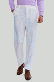 Slim Fit 2-Delat Kostym Set En Knapp Shawl Lapel Kostym Herr