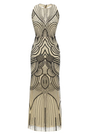 Svart Elfenben 20 Tals Klänning