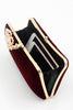 Load image into Gallery viewer, Burgundy Velvet Axelkedja Väska