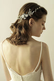 Rhinestone Blomma Brud Tiara