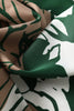 Load image into Gallery viewer, Grön fyrkantig tryckt halsduk huvudstycke