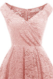 Blush Vintage Spets Festklänning