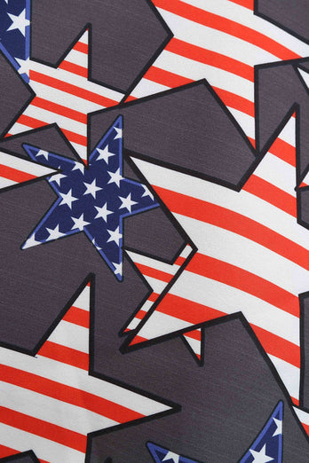 American Flag Printed Vintage Kläder