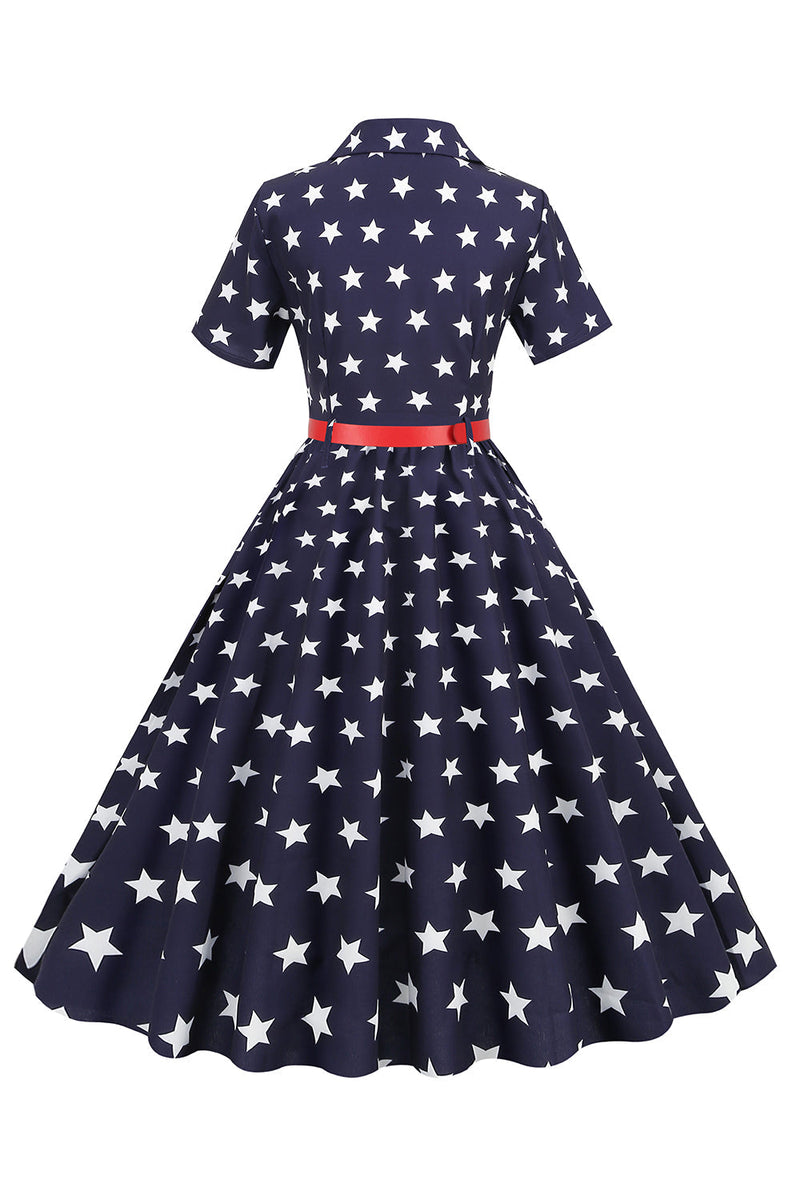 Load image into Gallery viewer, American Independence Day Flag Vintage Kläder
