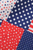 Load image into Gallery viewer, Independence Day Flag Print Vintage Kläder