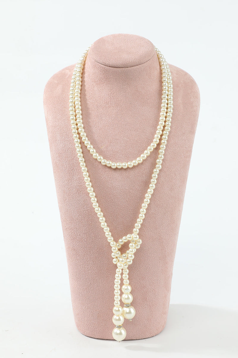 Load image into Gallery viewer, Sju stycken halsbandshandskar 1920 -talets festtillbehörsset