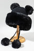 Load image into Gallery viewer, Svart söt stickad hatt