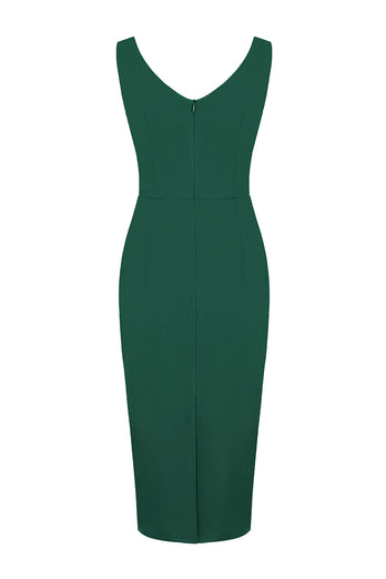 Svart Bodycon 1960-tal Klänning