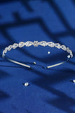 Silver Strass Bröllop Pannband