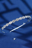 Silver Strass Bröllop Pannband
